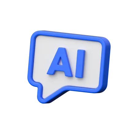 An AI Chat 3 D Icon Is A Three Dimensional Graphical Representation Used In Digital Interfaces To Symbolize Conversational AI Or Chatbot Functionalities This Icon Typically Features The Visual Elements Of A Speech Bubble Combined With AI Related Symbols Such As A Brain Or Network Pattern Rendered In Three Dimensions To Add Depth And Realism When Users Encounter The AI Chat 3 D Icon It Signifies An Association With Intelligent Chat Services Virtual Assistants Or Automated Customer Support Providing A Clear And Recognizable Indicator For Related Applications Or Services AI Chat 3 D Icons Are Commonly Found In Messaging Apps Customer Service Platforms Virtual Assistant Interfaces And AI Powered Communication Tools Where They Serve As Visual Cues For Users To Initiate AI Driven Conversations And Access Intelligent Support 3D Icon