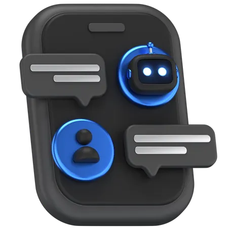 Ai Chat  3D Icon