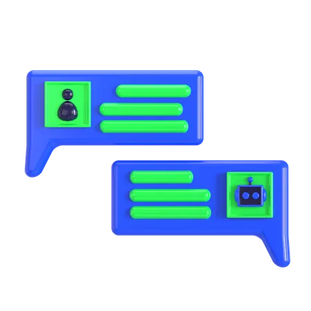 Ai Chat  3D Icon