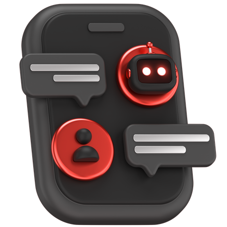 Ai Chat  3D Icon
