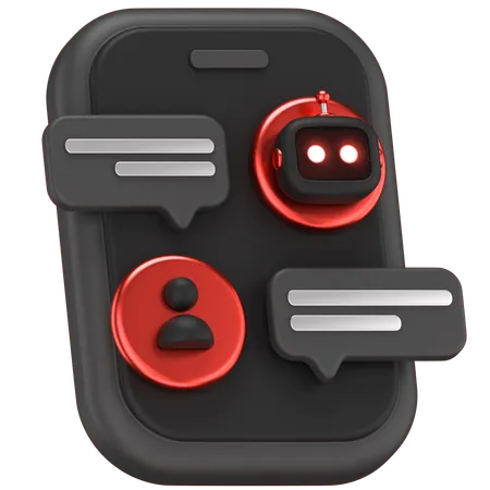 Ai Chat  3D Icon