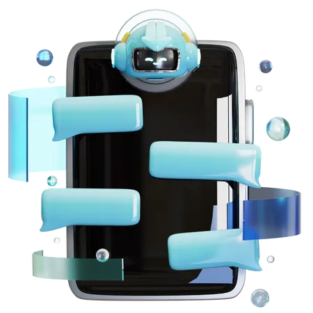 Ai Chat 3D Icon