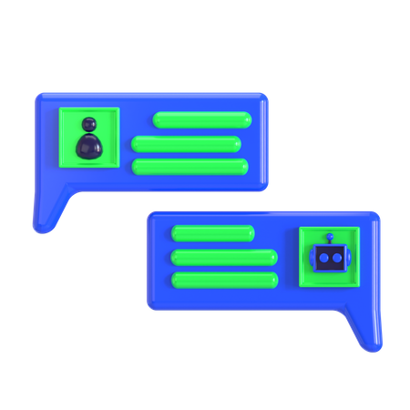 Ai Chat  3D Icon