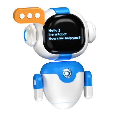 AI Chat  3D Illustration