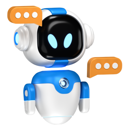 AI Chat  3D Illustration