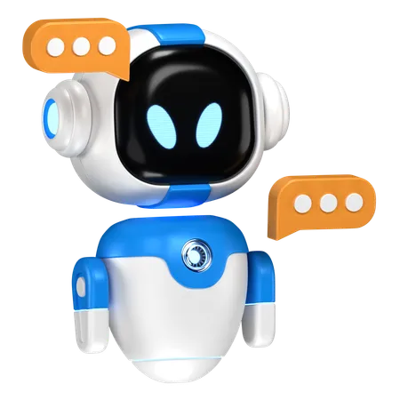 AI Chat  3D Illustration