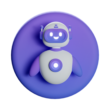 Ai Chat Bot  3D Icon