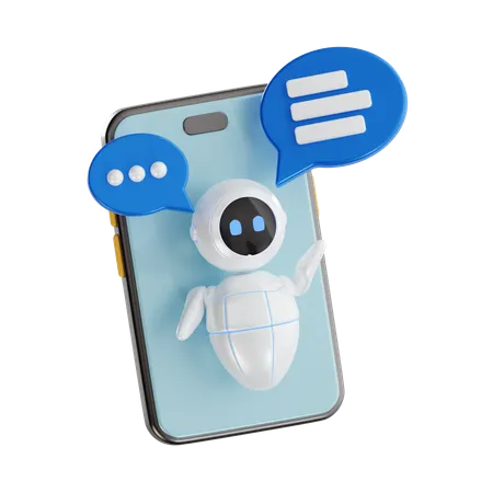 Ai Chat Bot  3D Icon