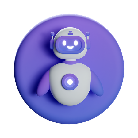 Ai Chat Bot  3D Icon