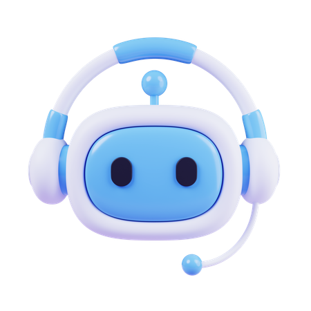 AI Chat Support  3D Icon