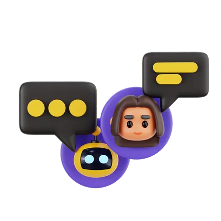 Ai Chatbot  3D Icon