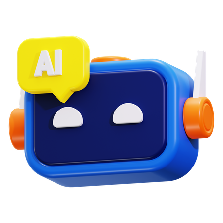 Ai Chatbot  3D Icon