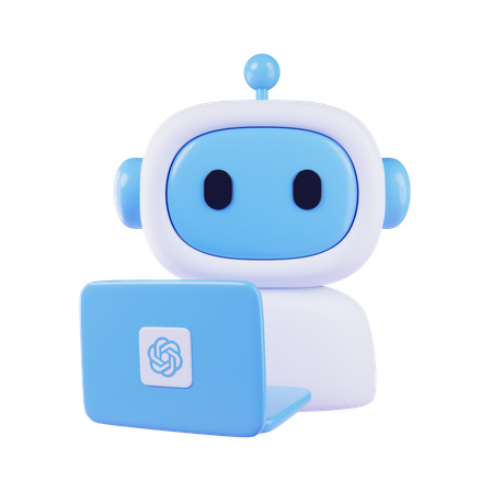 AI Chatbot  3D Icon