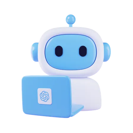 AI Chatbot  3D Icon