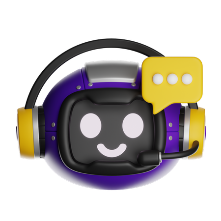 AI CHATBOT  3D Icon