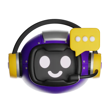 AI CHATBOT  3D Icon