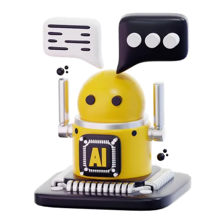 Ai Chatbot  3D Icon