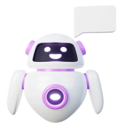 AI Chatbot  3D Icon