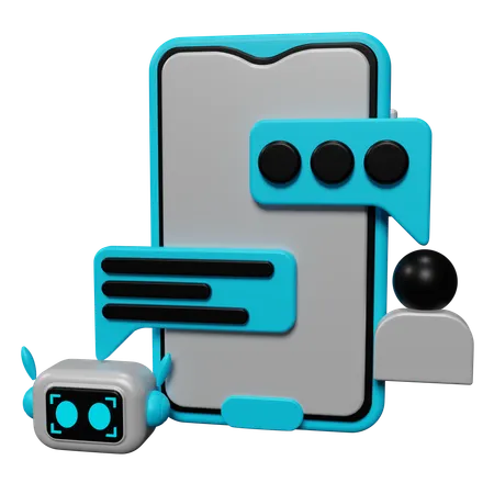Ai Chatbot  3D Icon