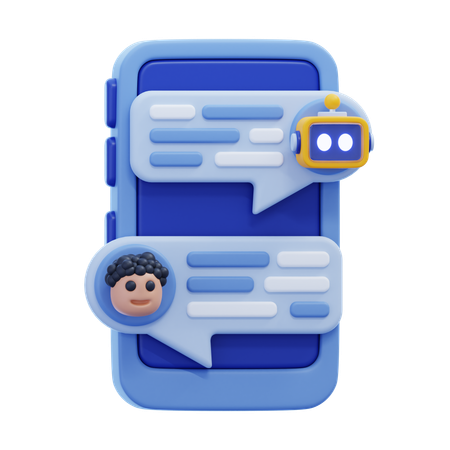 Ai Chatbot  3D Icon