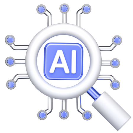 KI-Chip  3D Icon