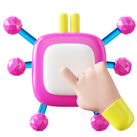 Ai Chip  3D Icon