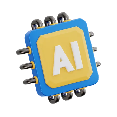 3 D Icon Pack Of Artificial Intelligence 3D Icon