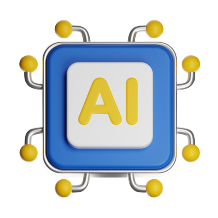 Ai Chipset  3D Icon