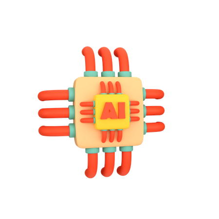 Ai Chipset  3D Icon