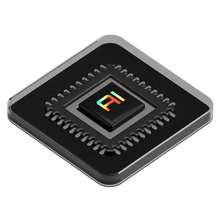 Ai Chipset Cpu  3D Icon