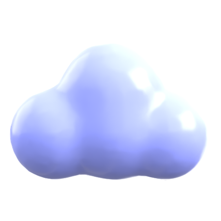 Ai Cloud  3D Icon