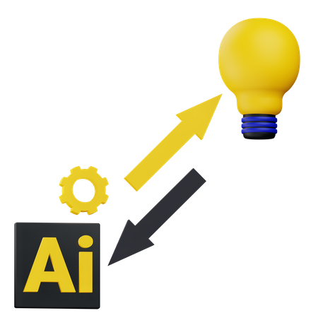 Ai Cognition  3D Icon