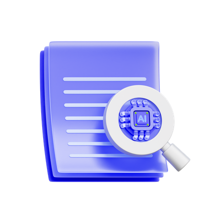 AI Compliance Audit  3D Icon