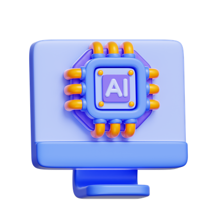 Você tem um computador  3D Icon
