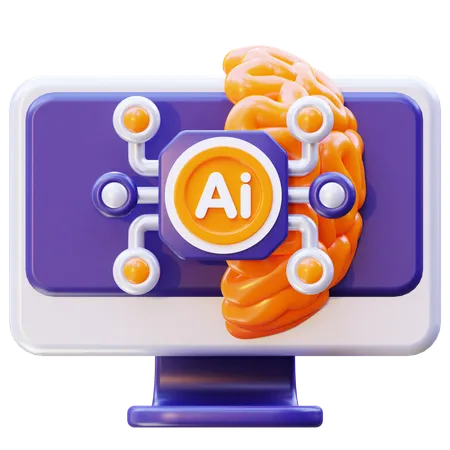 Tu tienes una computadora  3D Icon