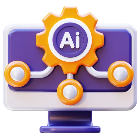 Tu tienes una computadora  3D Icon