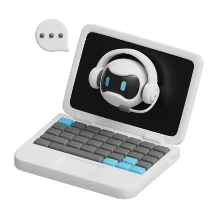 당신은 컴퓨터를 가지고  3D Icon