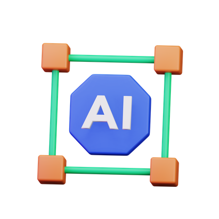 Ai Connection  3D Icon