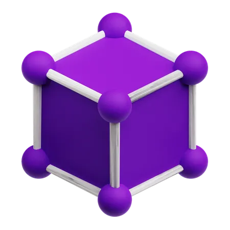 Ai Cube  3D Icon