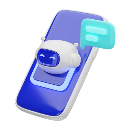 AI Customer Service  3D Icon