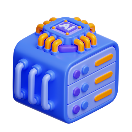Vous avez des données de serveur  3D Icon