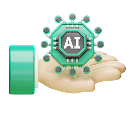 Ai Development  3D Icon