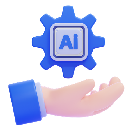 Ai Development  3D Icon