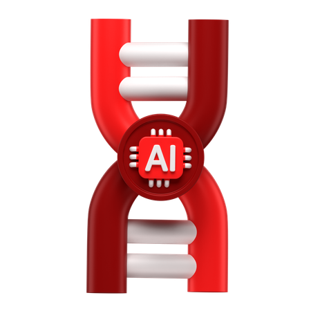 Ai Dna  3D Icon