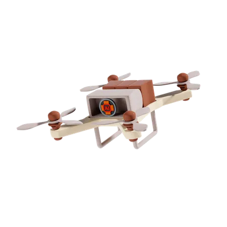 Ai Drone 3 D Icon And Illustration 3D Icon