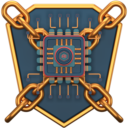 Ai escudo  3D Icon