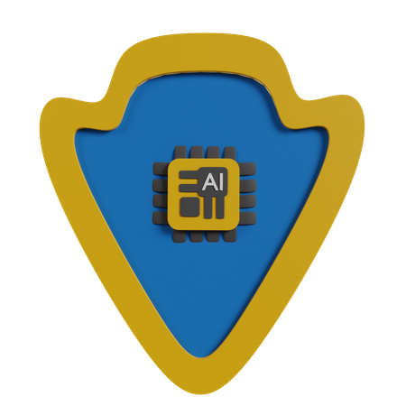 Ai escudo  3D Icon