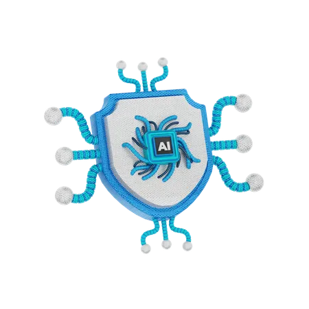 Ai escudo  3D Icon