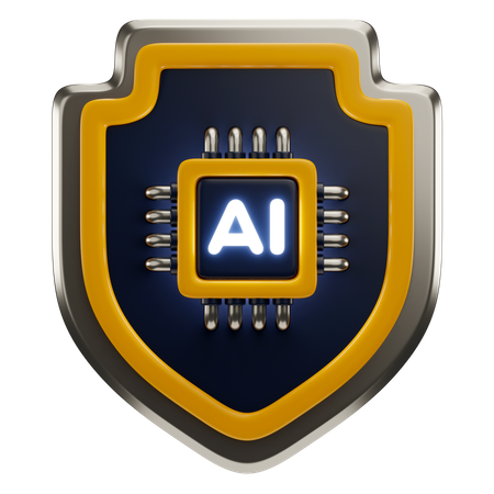 Ai escudo  3D Icon