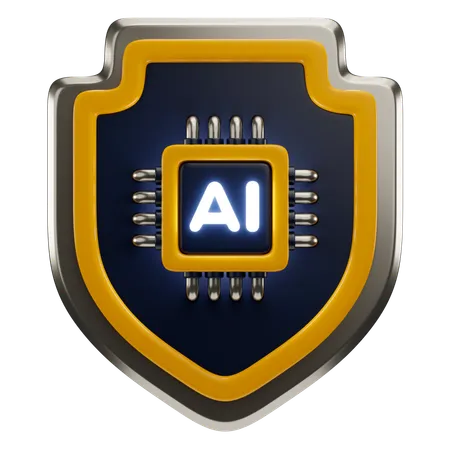 Ai escudo  3D Icon